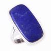 Natural Lapis Lazuli Gemstone Handmade 925 Solid Sterling Silver Ring S.7 Q1e83