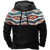 Winter Men's Hoodie Sweatshirt Harajuku Ethnic Wind Graphics Retro Clothes Pullover Shirt Casual Street Loose Casual Hoodie