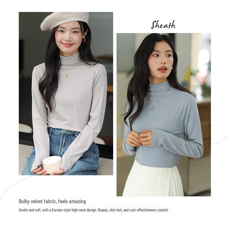 Lasa Women's High-Neck Long Sleeve Base Layer Top