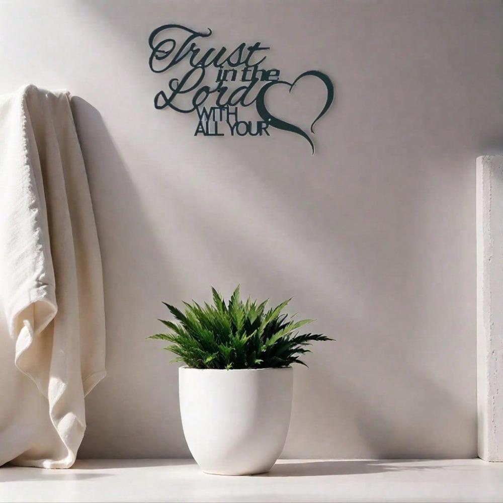 Metal Wall Art Wrought Iron Home Decor Holiday Gift for Christmas Easter