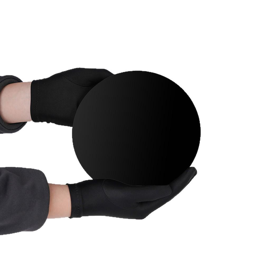 Obsidian Schwarzer Spiegel Energie Kristall Meditation Dekoration aus dem Kreis Donghai