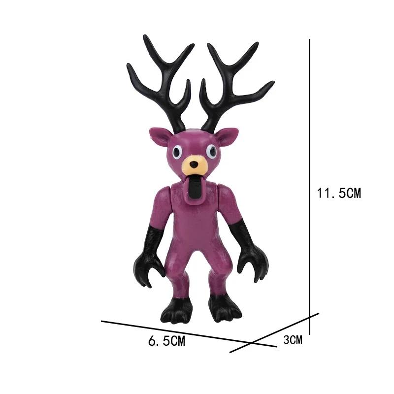 Hot 99 Nights in The Forest Action Figure Deer Owl Goat Figurine Fans Christmas Gifts Desktop Model Ornaments