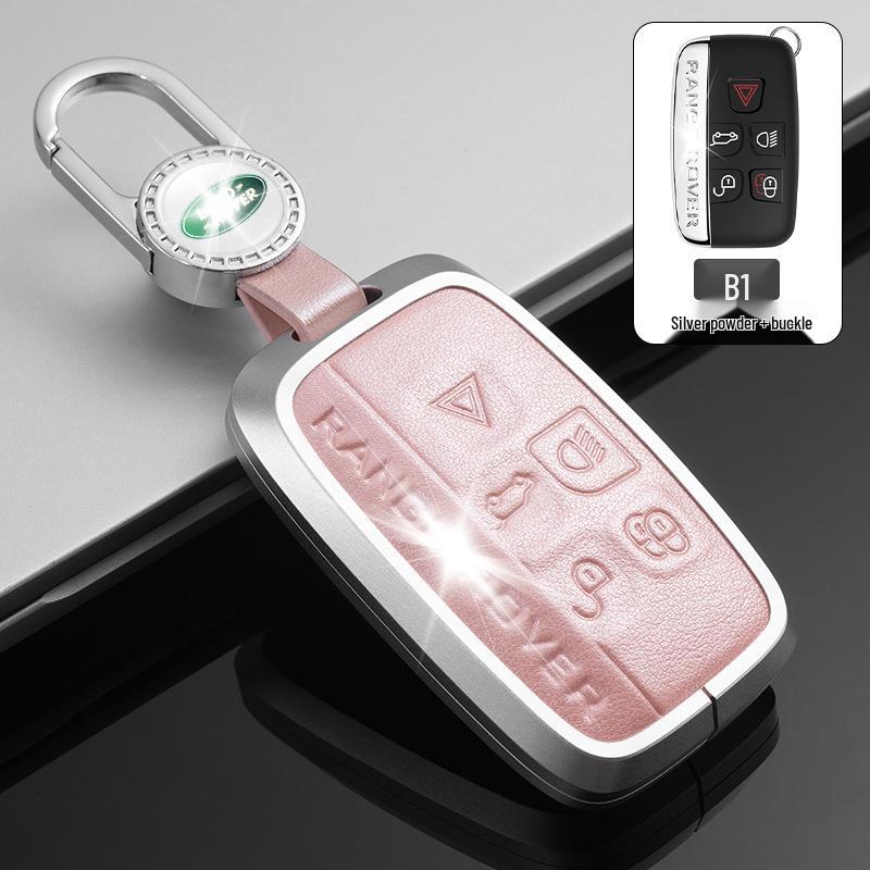 Land Rover Key Case for Range Rover, Evoque, Velar, Defender, Discovery, Sport, Freelander