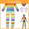 Børn Poppy Playtime Huggy Wuggy Cosplay Kostume Jumpsuit Maske Halloween Dragt