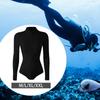 Long Sleeve Swimsuit for Women Soft Diving Suit for Wakeboarding Scuba Workout