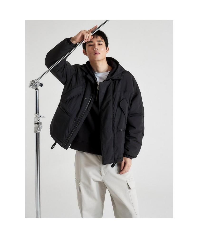 SHIFT.G Semi Wide Cargo Pants - Ivory