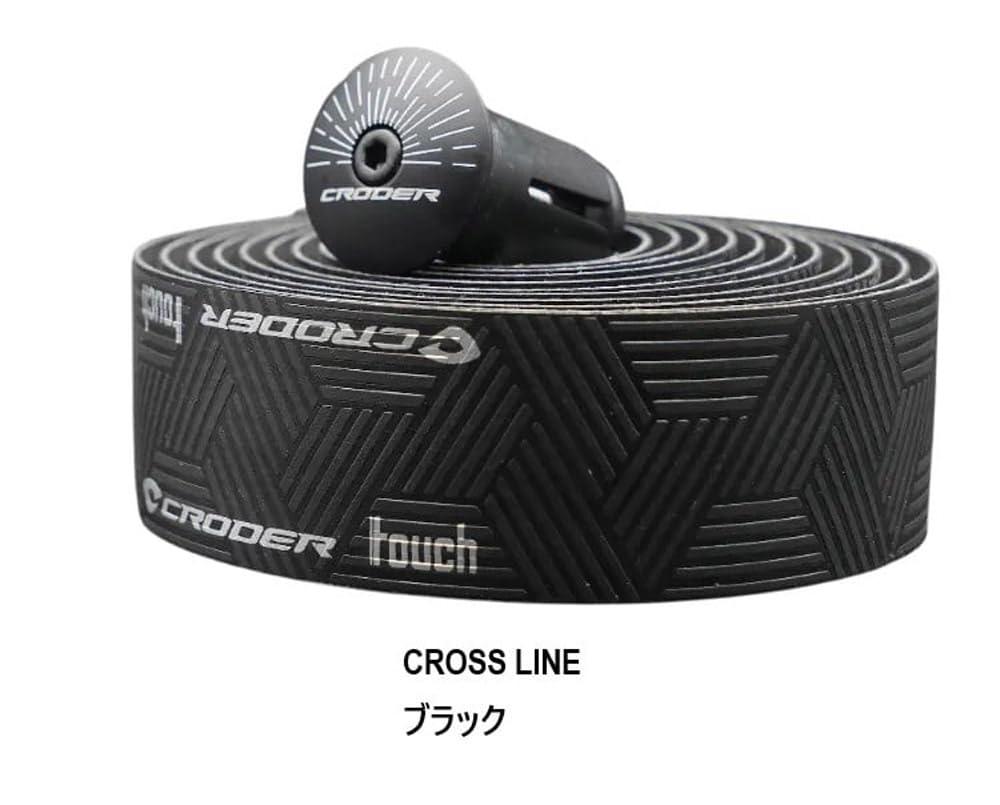 CRODER CRODER LENKERBAND TOUCH CROSS LINE SCHWARZ 3 x 200 cm mm 2.5