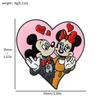 Disney Anime Cartoon Figure Brooch Snow White Mickey Minnie Enamel Badge for Backpack Clothing Lapel Pins Accessories Gifts