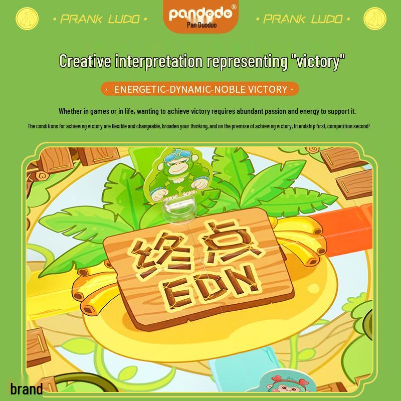 Interactive Monkey Grab Banana Card Game - Educational Party Game for Children and Family