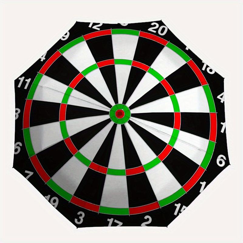 Premium Dartboard with Clear Numbers for Precision PlayUmbrella, Portable 3-Fold Compact Umbrella,Christmas Gift ES390