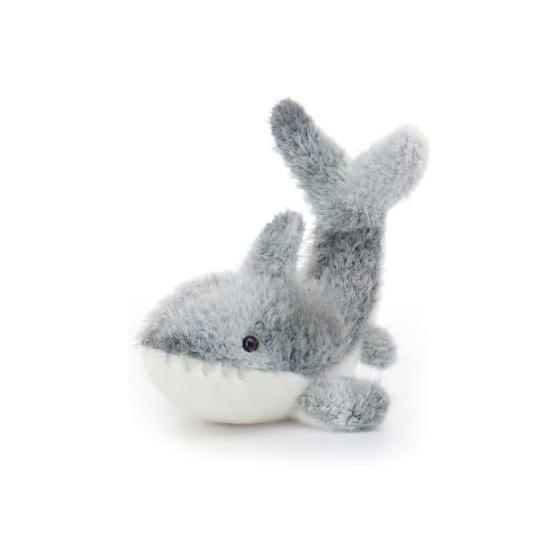 Apricot Lamb Deep Sea Shark Plush Toy, Soft and Cute, Fluffy Deep Sea Shark, 19cm