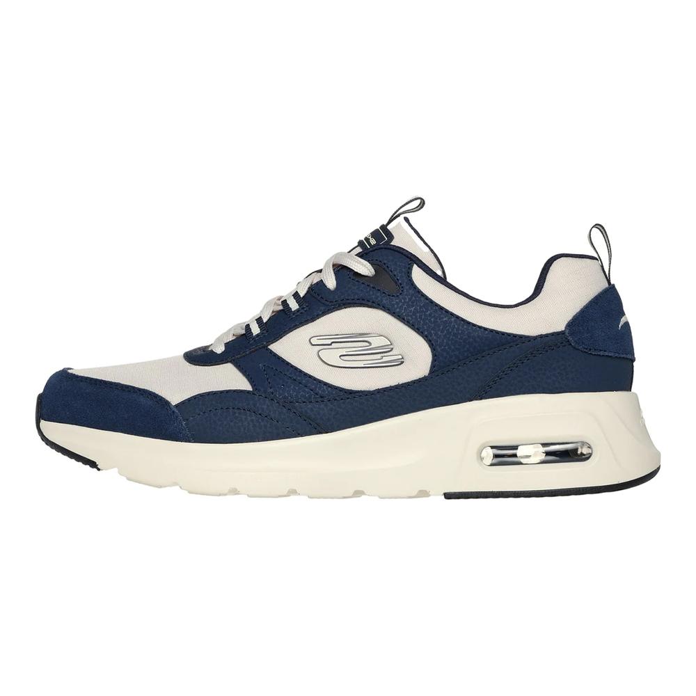 Skechers Mens Court Yatton Suede Skech-Air Trainers