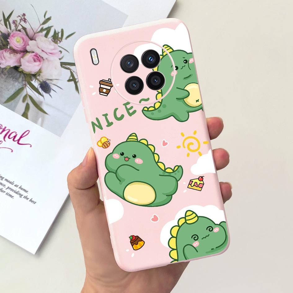 Astronaut Case For Honor 50 Lite Cover Huawei Nova 8i Funda Shockproo Soft Silicone Cute Back Cover on Nova8i Honor50 Lite Coque