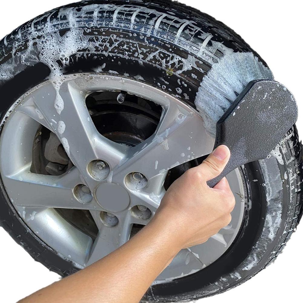 Auto Detailing Brush Car Wheel Brush Tire Cleaning Brush