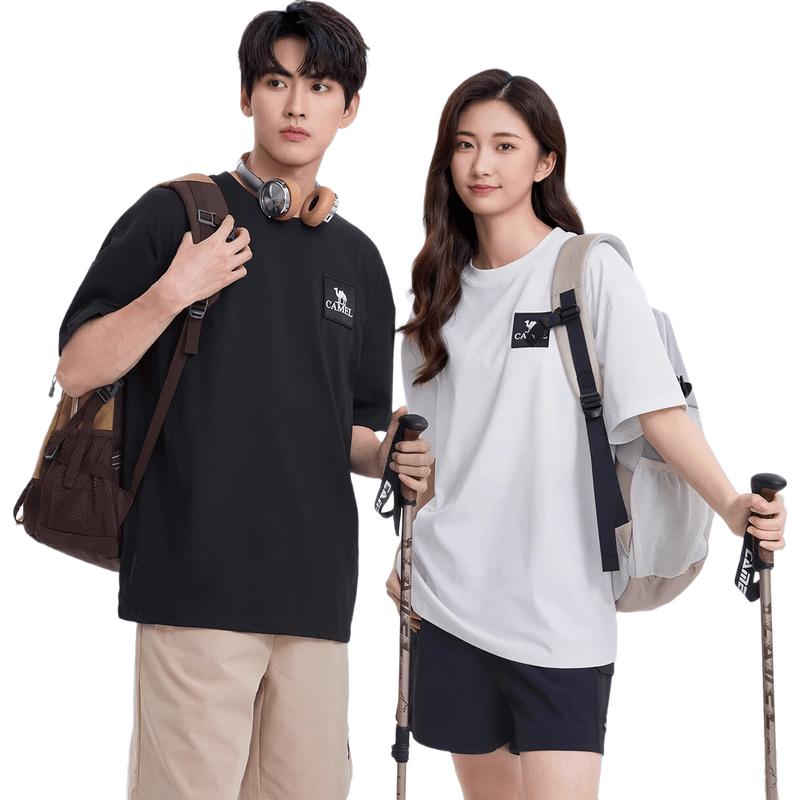 CAMEL Unisex Outdoor Short Sleeve T-Shirt L