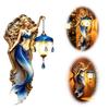 Soft Ambient Light Mermaid Wall Lamp Crystal Pendant Creative Wall Lamp  Halloween Decoration