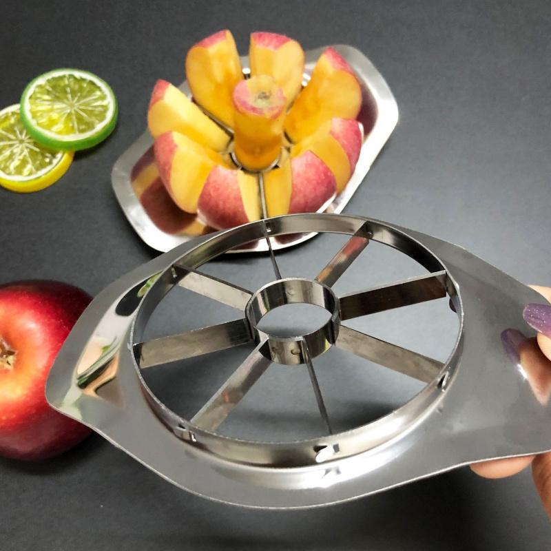 Kitchen Gadgets Stainle Steel Apple Cutter with Comfort Handle Fruit Divider Slicer Tool for Quick Cutting of Apples Other Fruit