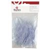 Plumes de décoration Bleu clair 8 cm