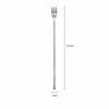 Long Handle Coffee Spoons Stirring Spoon Fruit Fork Stainless Steel Spoons Ice Cream Spoons Stir Bar Spoon Cocktail Spoon