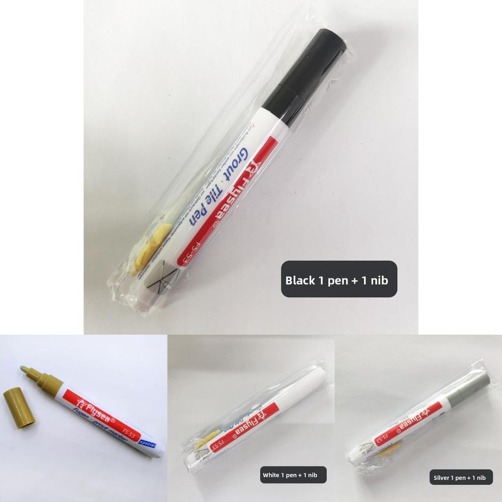 Repair Color Pen Tile Grout White Porcelain Wall Floor Gap Agents Waterproof And