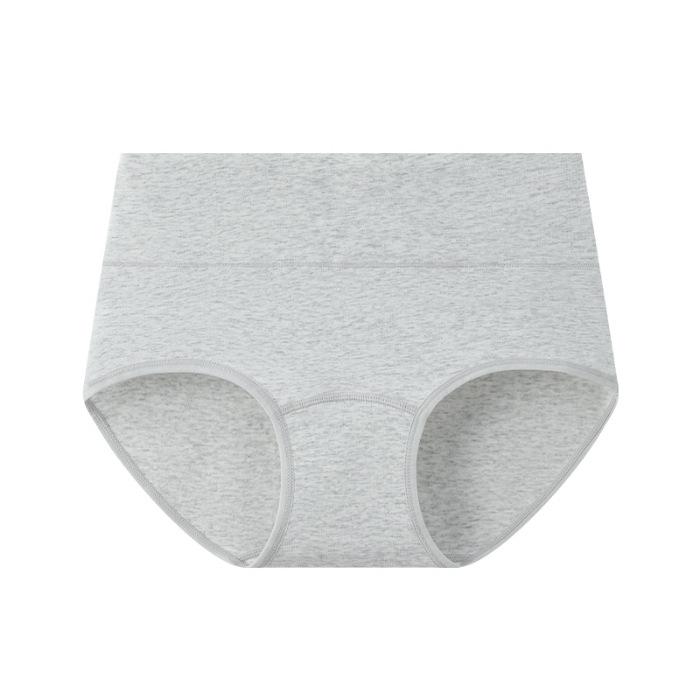 

Жіночі весняно-осінні бавовняні дихаючі трусики з подовженою ласткою та високою посадкою 2XL