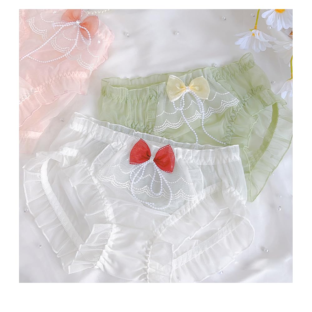 EasyTalk Sexy Panties with Cute and Elegant Sheer and Seductive Girlish Soft and Gentle to the Breathable and and Comfortable for High School Students