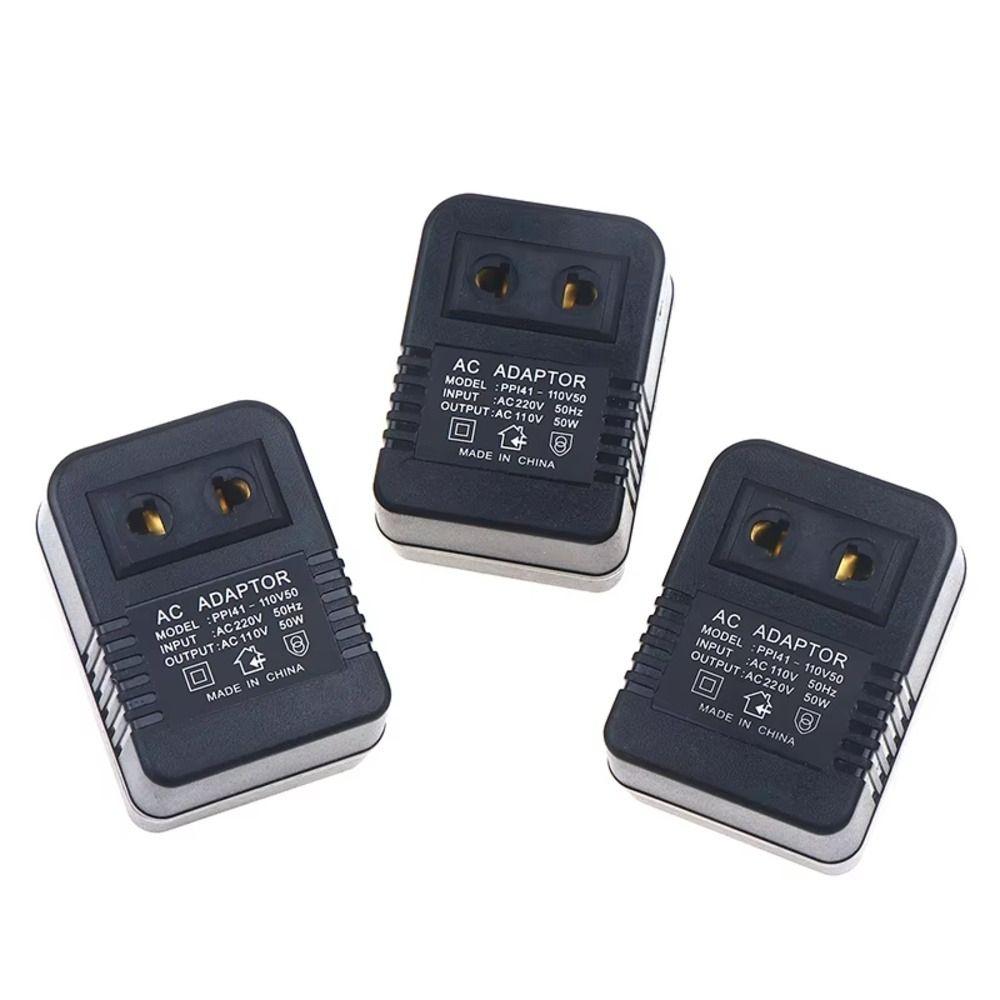 Seyahat Ev Aletleri için 1 Adet AC 220-240V - 110-120V Düşürücü Transformatör Voltaj Dönüştürücü