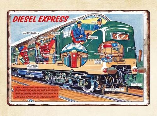 

garage decorating ideas comic art metal tin signAluminum 20x30cm（7.8x11.8inch）