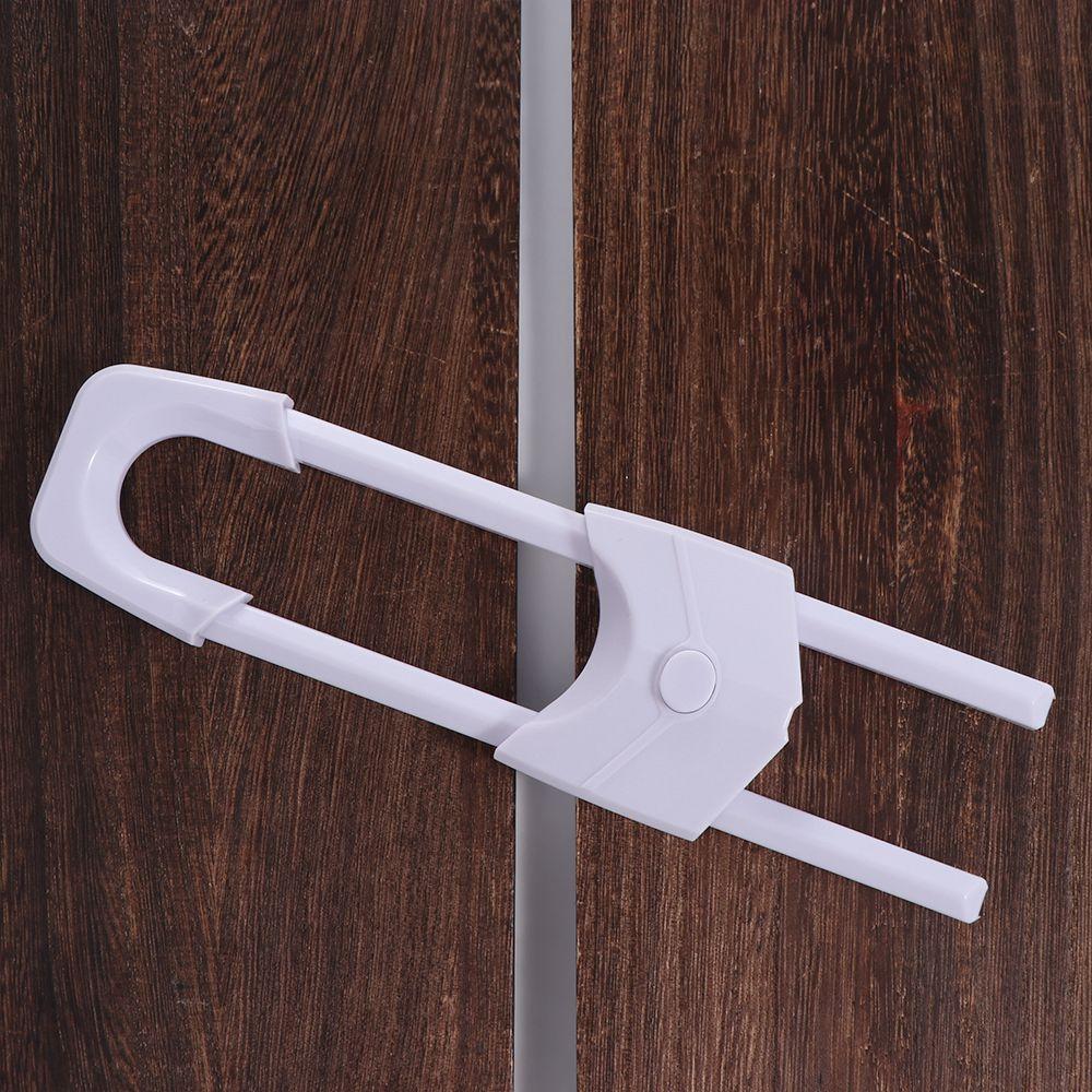 Children Security Protector Slot Locks Straps Drawer Safety Locks Anti Pinch Hand