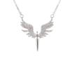 Men’s Angel Wings Necklace: Versatile, Trendy Hip-Hop Summer Accessory for Women & Men