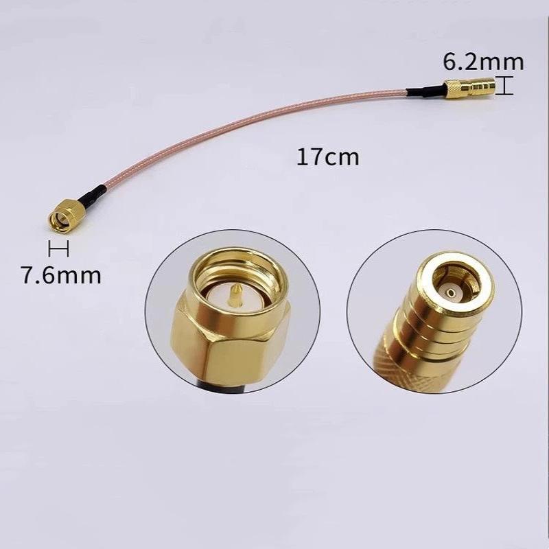 Laser Sensor Connecting Cable RF SMA SMB Connector Copper Core TTW Transformer for Raytools Precitec Laser Parts