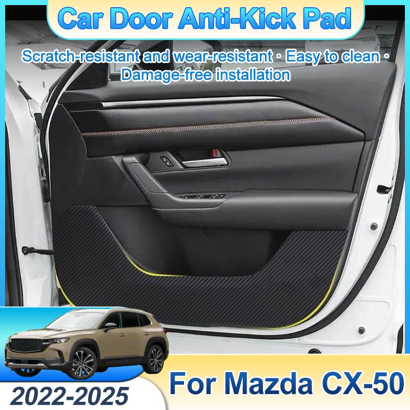 For Mazda CX-50 CX50 2024 2025 Car Door Anti-Kick Pad Scratch Resistant Film Protection Sticker Interior Accessories