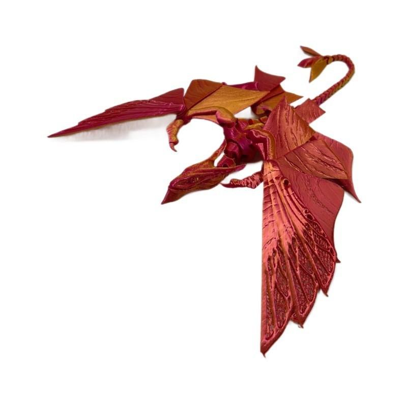 Neuer 3D-gedruckter Avatar Fliegender Drache Anhänger Gelenkiges Bewegliches Modell 3D Drachenspielzeug Simulation Bewegliches Desktop-Anhänger