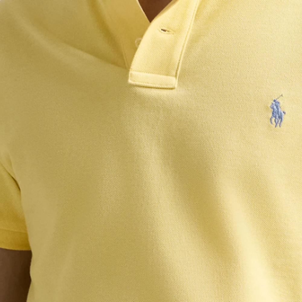 Polo Ralph Lauren Logo Embroidered Polo Shirt Men tops Yellow 710536856-450
