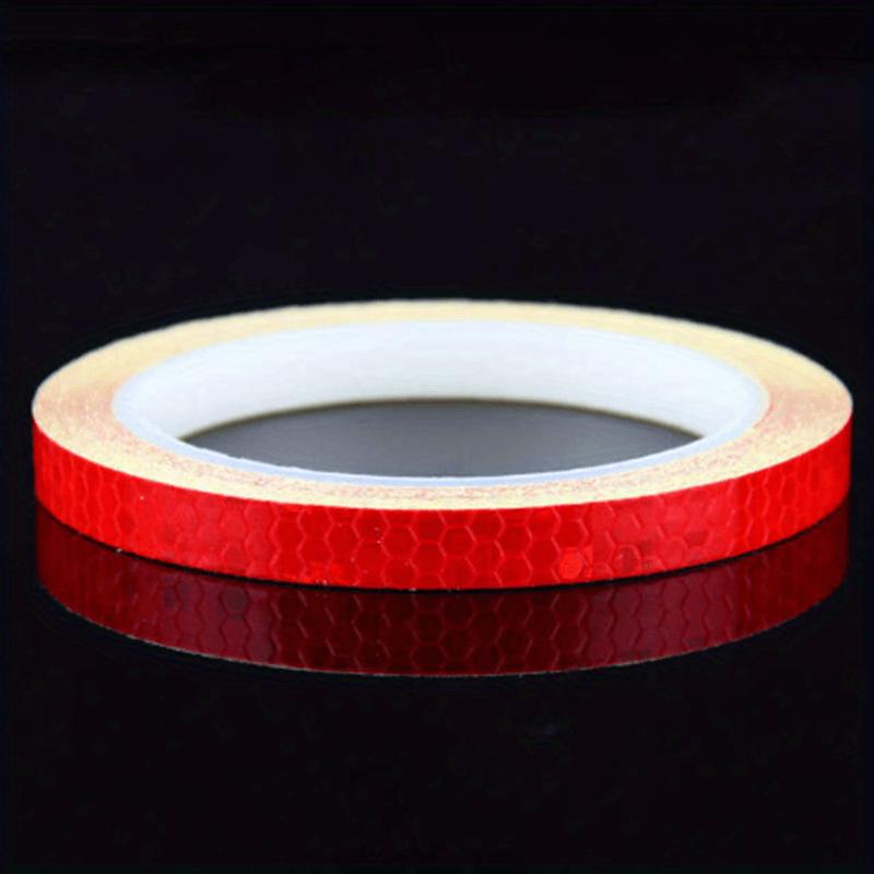 1 Roll Reflective PVC Tape for Bicycles and Motorcycles DIY Decorative Rim Tape for Street Motor Scooters