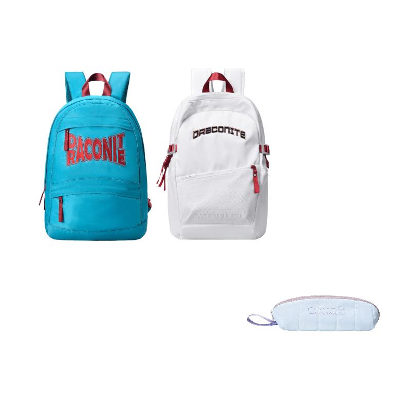DRACONITE Polyester Backpack Regular Unisex Blue DRA1088