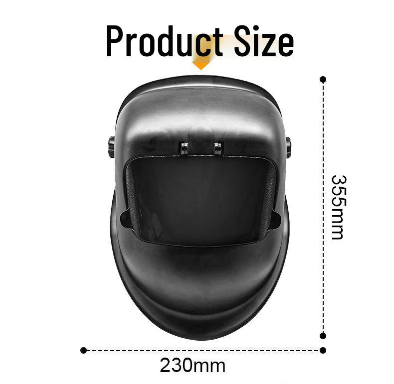 Anti-Laser Welding Face Shield - Lightweight, Head-Mounted Protection for Welders