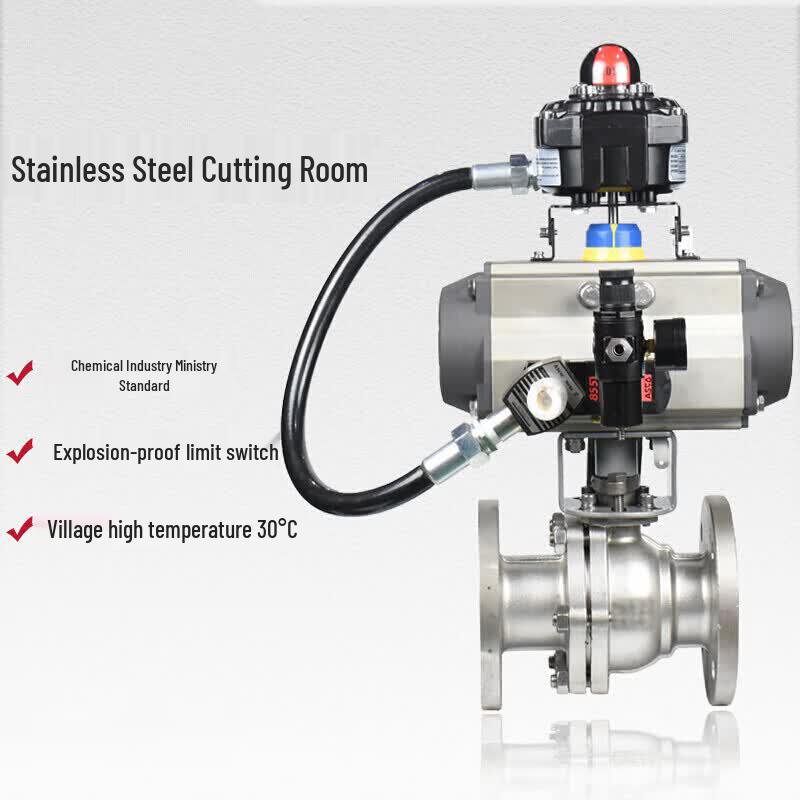 Pneumatic Stainless Steel Quick Shut-off Ball Valve