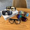 New Y2K Style Cycling Sunglasses Windproof Glasses for Men Women Retro-Reflective Sheeting Lens Road Riding Sport Glasses