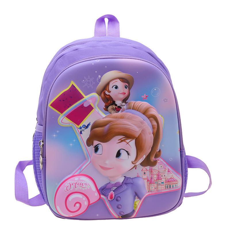 Adorable Cartoon Nylon Toddler Backpack Lightweight Spinal Protection For School