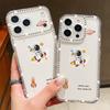 Cute Astronaut Printed Bling Diamond Case For iPhone 17 Air 16e 16 14 15 13 17 Pro Max 15 16 Plus 17 Soft Silicone Phone Cover