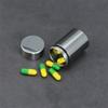Stainless Steel Sealed Capsule Pill Case Travel Waterproof Pill Box Camping Firstaid EDC Multi-function Survival Tool Gift