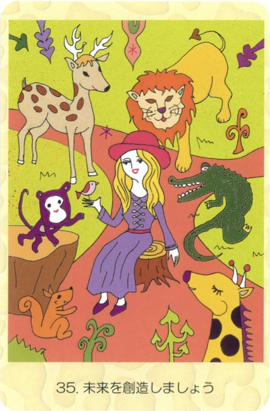 Karty Věštby Duše od Tidasato a Ryu Aikawa 40 karet s japonskými instrukcemi [Autentické]