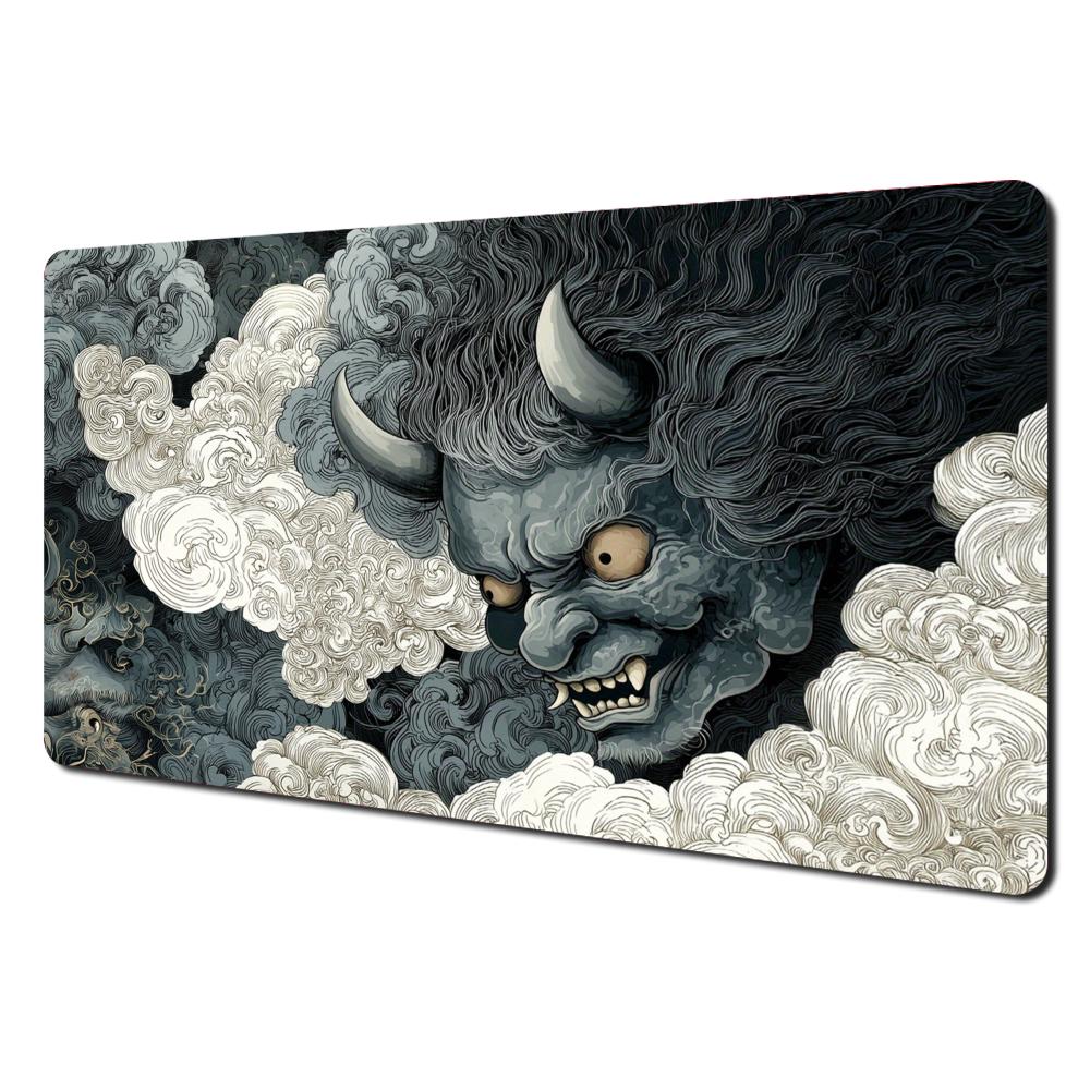 Style Fantasy Samurai Design MTG Playmat Magic Card Battle Mat Tapete Magic Mtg NonSlip Durable Stitched Edge 300x800x2mm
