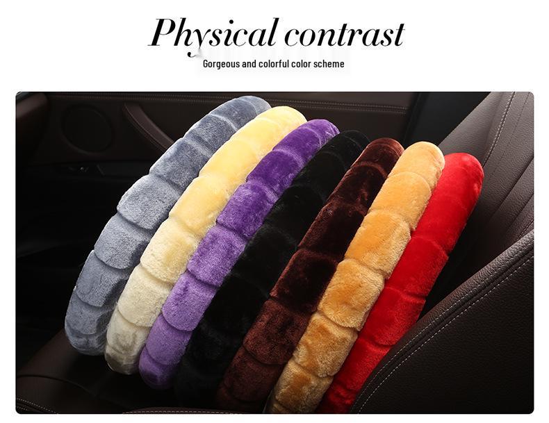 Vinterplysch rattskydd för bilen - Varmt, andningsbart, passar 98 % av modellerna