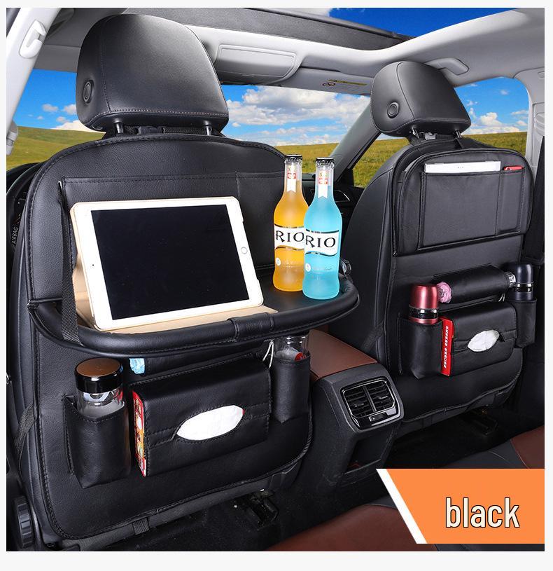Waterproof Leather Car Seat Back Storage Pocket