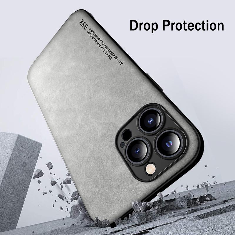 For Iphone 14 Plus 11 13 Pro Max Cases Sheepskin Leather Phone Cover For Iphone 12 Mini Xs Max Xr 7 8 Plus Se 3 2020 2022 Case