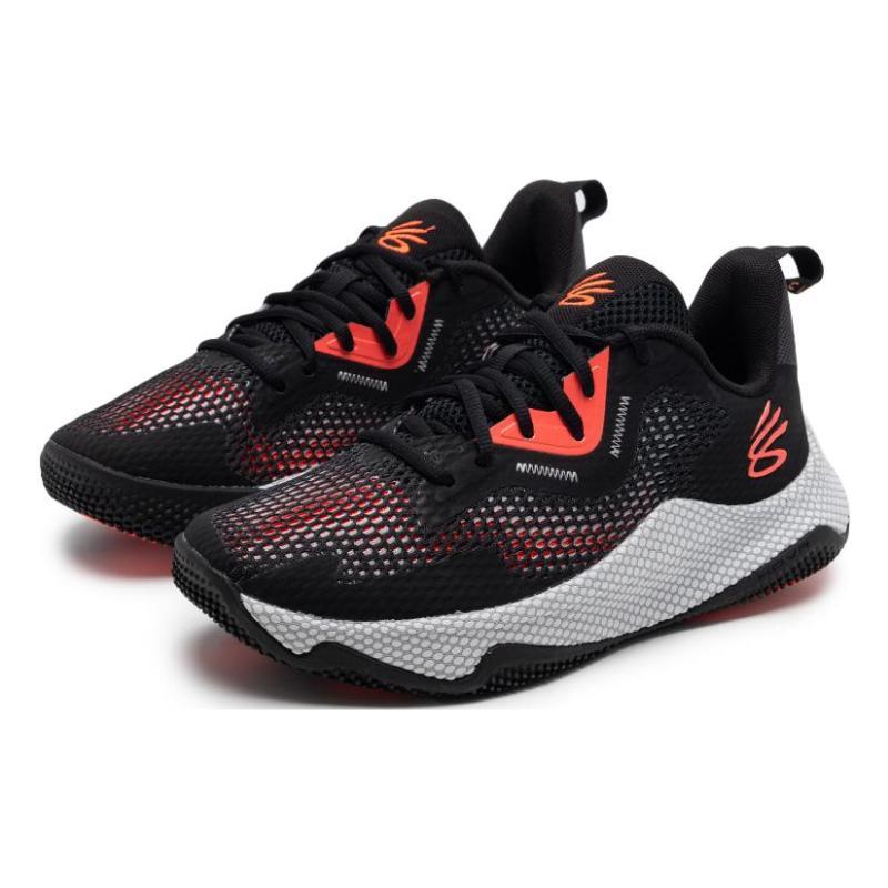 Under Armour Hovr Splash 3 'Black Orange' Sneakers 3026275-002