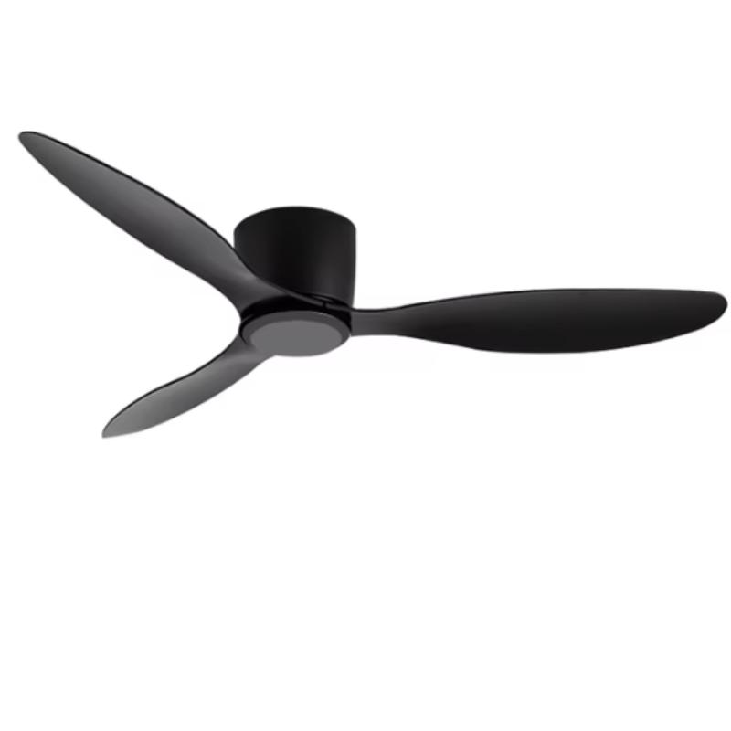 IRALAN Nordic Ceiling Fan Without Lights AC90-260V Quiet DC Motor 6 Speeds Timing Adjustable Low Floor Loft Living Room Fans