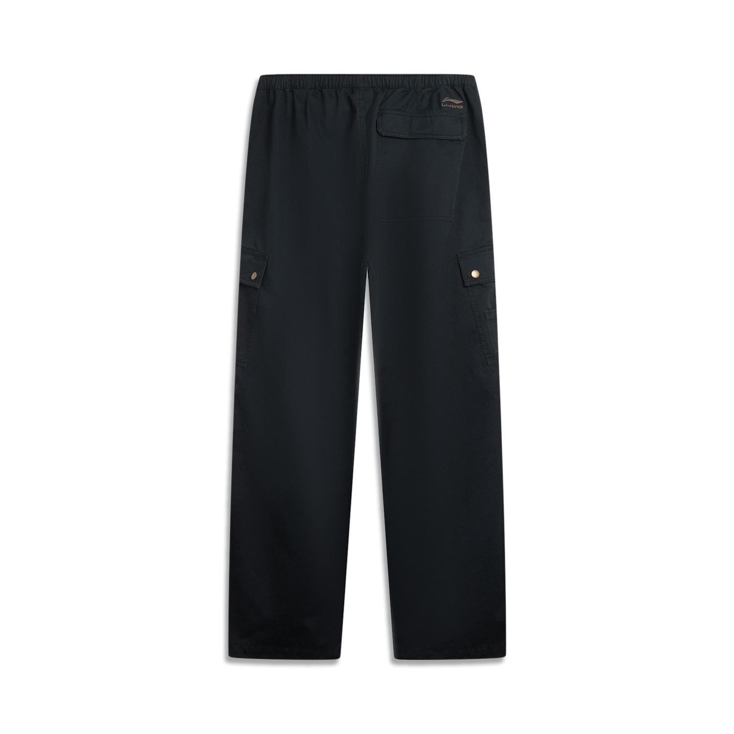 Li Ning Серия Спортивный Стиль Свободный Крой Вышитый Логотип Повседневные Брюки Мужские низ AKXV379-1 3XL